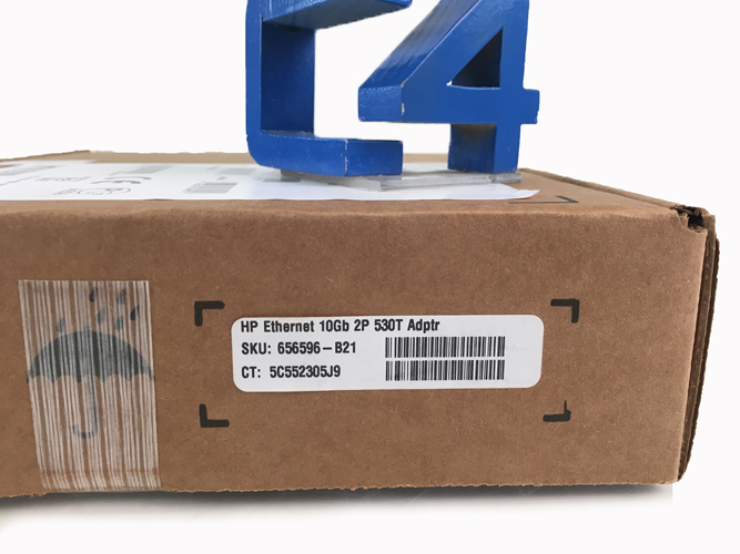 HP 656596-B21 ETHERNET 10GB 2-PORT 530T ADAPTER