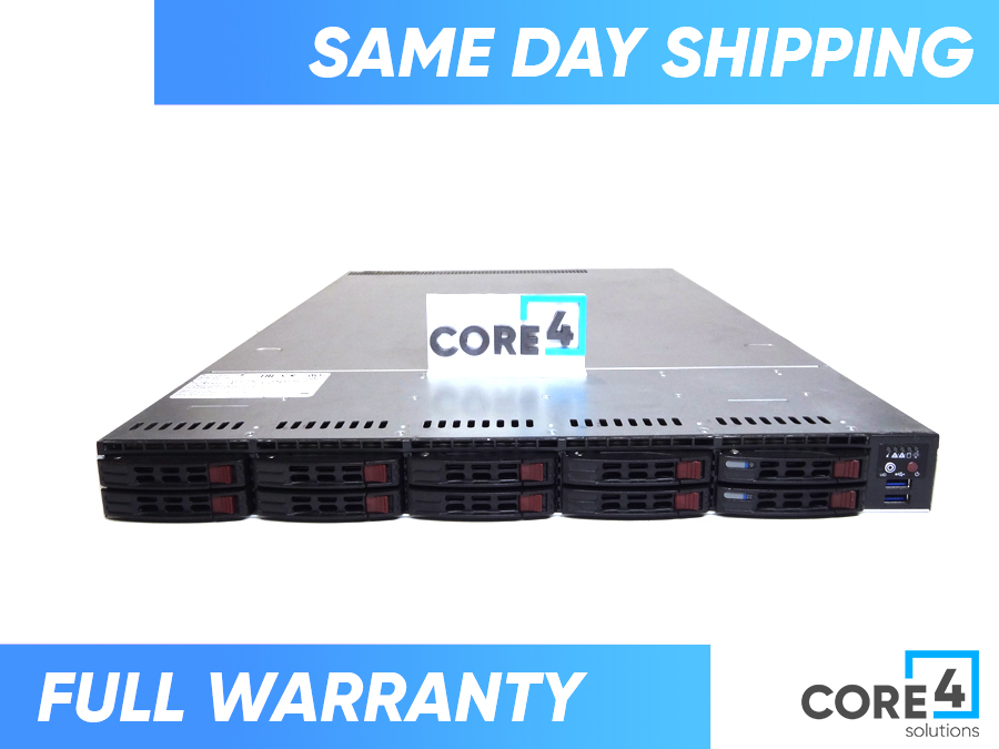 SUPERMICRO 1028R-WC1RT 10X2.5 V3/V4 X540 BASE-T 1U SERVER 