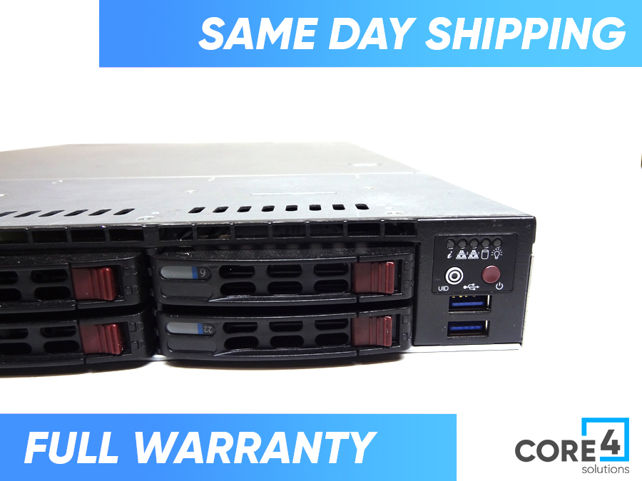 SUPERMICRO 1028R-WC1RT 10X2.5 V3/V4 X540 BASE-T 1U SERVER 