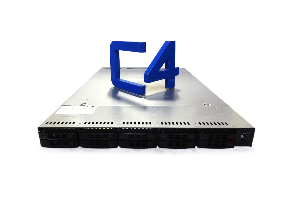 SUPERMICRO 1028U-TR4+ 1U V3V4 10X2.5 DUAL PSU BAREBONES