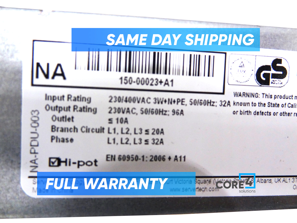 NETAPP 150-00023 PDU 3-PHASE, 32A, 24 OUTLET