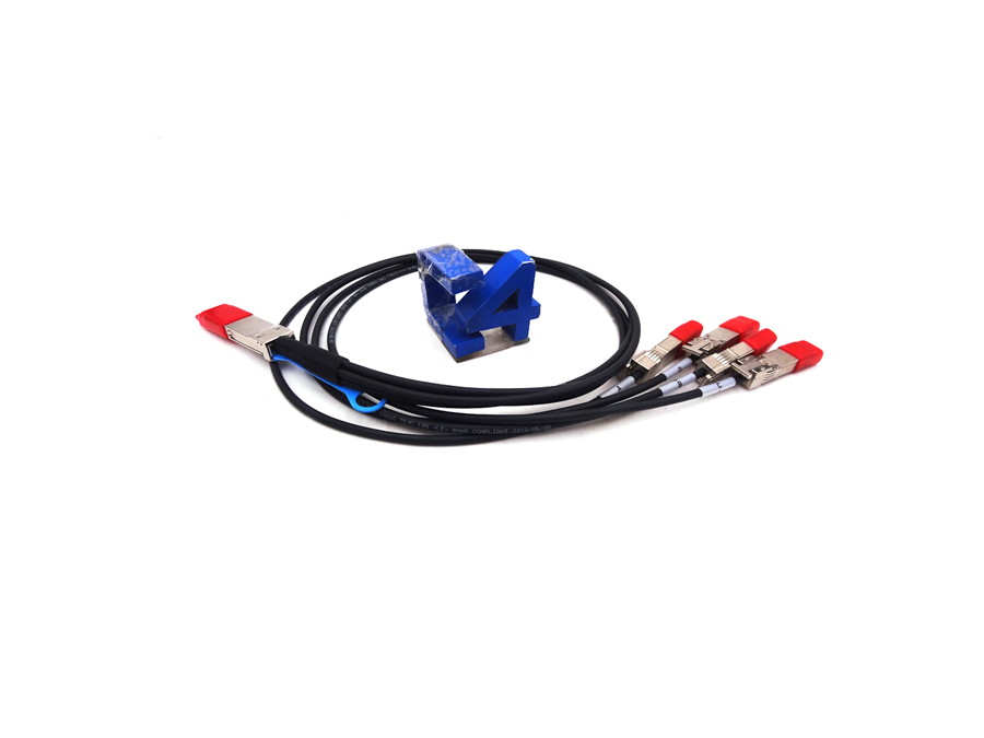 DELL 1539F ASSY,CBL,QSFP+-4X,SFP+,1M,CU