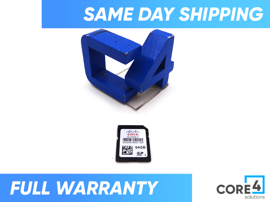 CISCO 16-100386-01 64 GB SD 16-100386-01