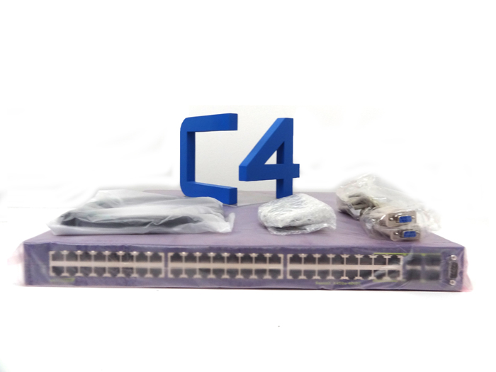 Extreme Networks 16165 Summit X450a-48tDC Stackable Ethernet Switch - 4 x SFP, 1 x Expansion Slot - 48 x 10/100/1000Base-T