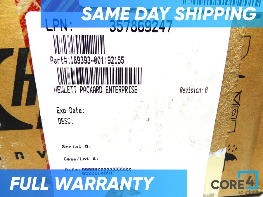 HP 189393-001 9.1GB U3 15K HDD *New Bulk*