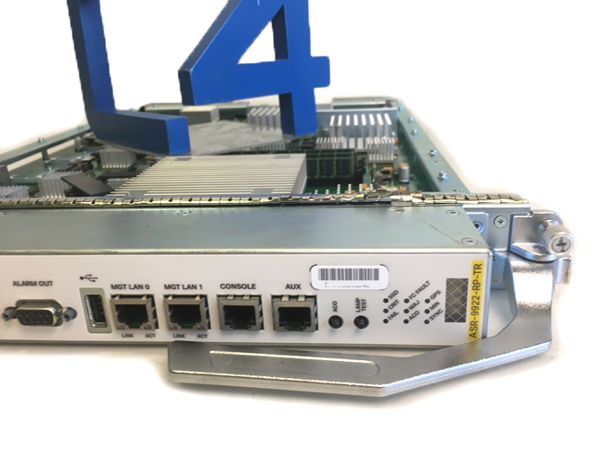 CISCO ASR-9922-RP-TR ASR9900 A9K PACKET TRANSPORT ROUTER