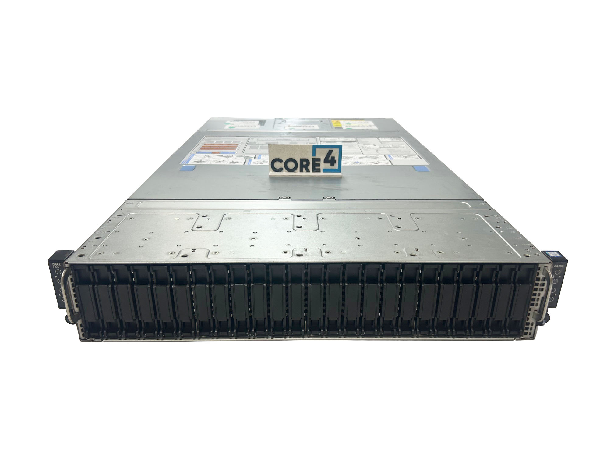 DELL C6400-CHASSIS-24-BAY-NVME C6400 24x2.5 SYSTEM - 4x C6420 each w 2-NVME 4-SATA
