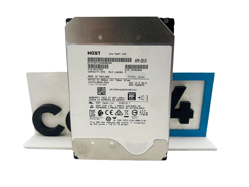 HITACHI HUH721008AL5201 8TB 7.2K SAS 12GBPS 3.5 HDD