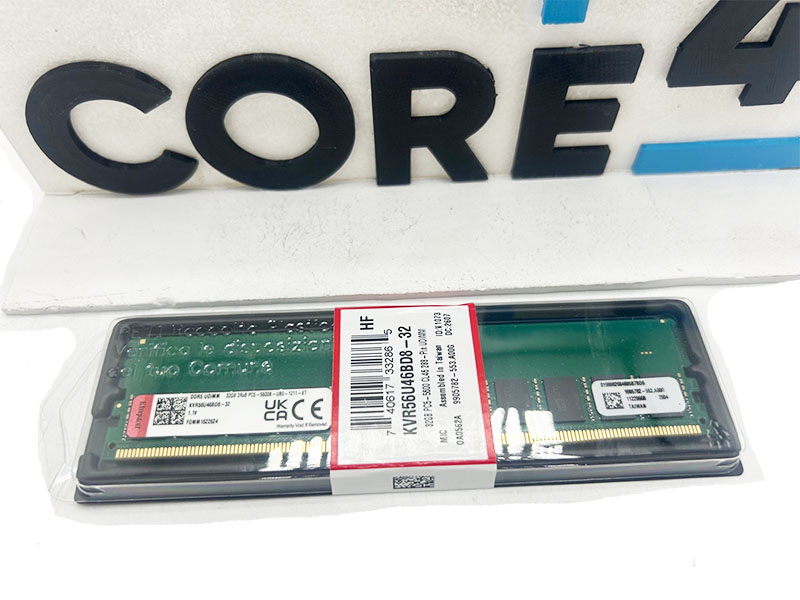 KINGSTON KVR56U46BD8-32 32GB DDR5-5600 2RX8 NON-ECC UDIMM