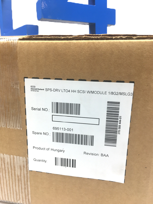 HP 695113-001 HP MSL LTO-4 ULTRIUM 1760 SCSI DRI