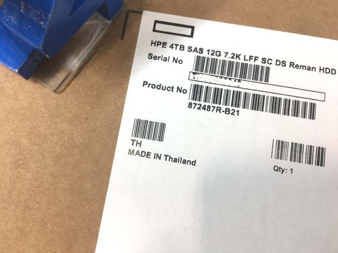 HP 872487-B21 HPE 4TB SAS 12G LFF SC DS HDD