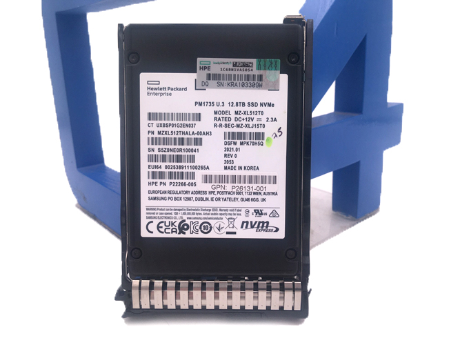 HP MZ-XL512T0 HPSAMSUNG 12.8TB PM1735 U.3 2.5 NVMe SSD