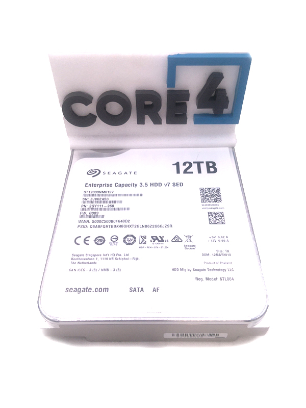SEAGATE ST12000NM0127 12TB SATA 6GBPS SE 512E 3.5 HDD