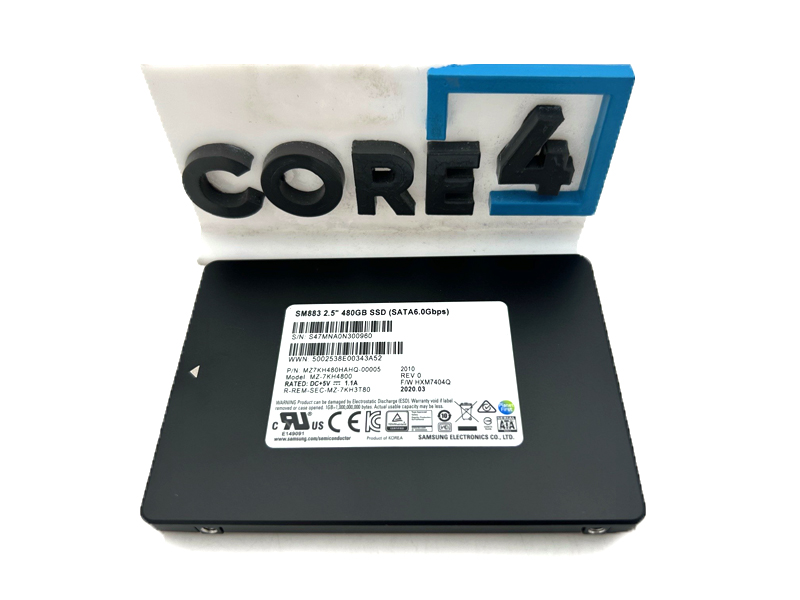 SAMSUNG MZ7KH480HAHQ-00005 480GB SM883 2.5 6GBPS SATA SSD
