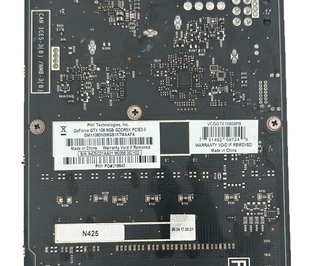 NVIDIA VCGGTX10808PB PNY GeForce GTX 1080 8GB GDDR5X PCIE3.0