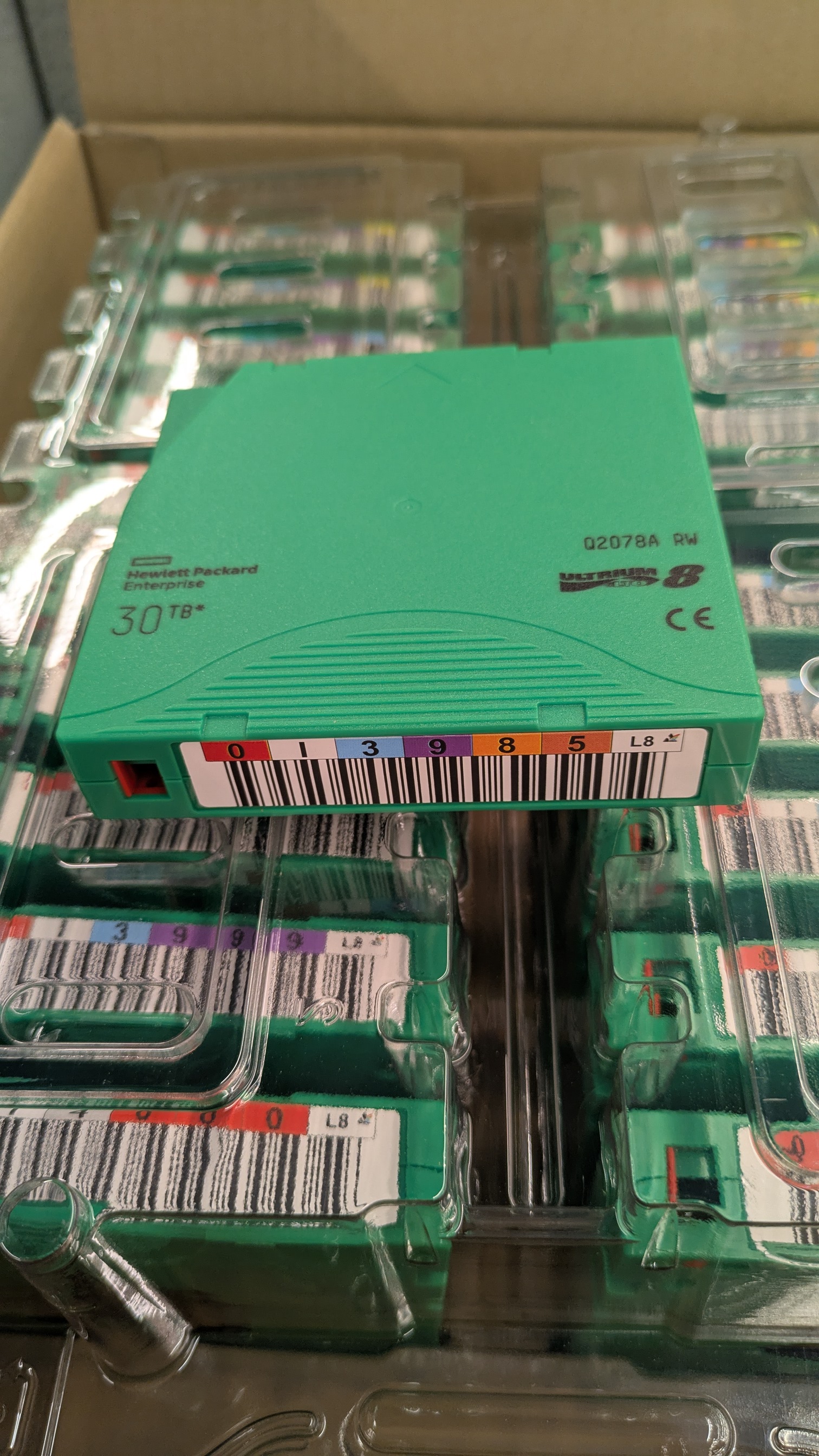 HP Q2078A HPE LTO-8 HP ULTRIUM 1230TB TAPE