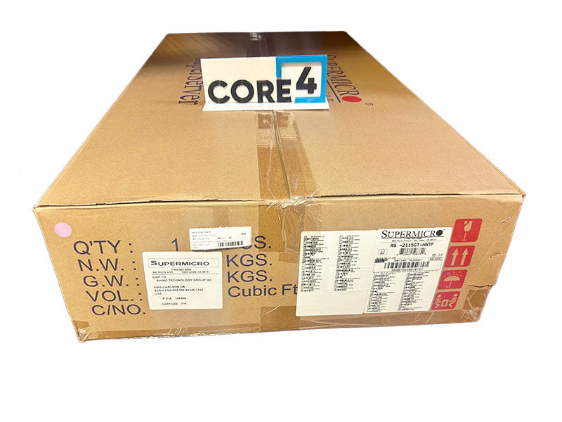 SUPERMICRO AS-2115GT-HNTF 4-NODE SINGLE 9004 CPU GRANDTWIN SYSTEM