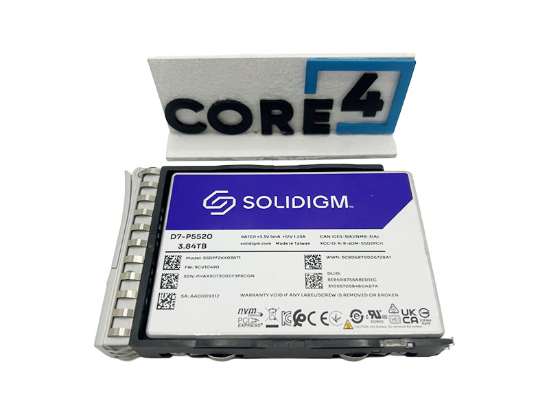 INTEL SSDPF2KX038T1N1 3.84TB SSD 2.5 U.2 D7-P5520 PCIe4x4 NVMe