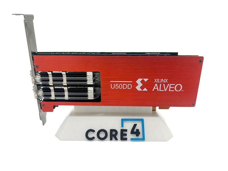 AMD A-U50DD-P00G-ES3-G Xilinx Alveo U50DD Accelerator Card w 2x SFP-DD