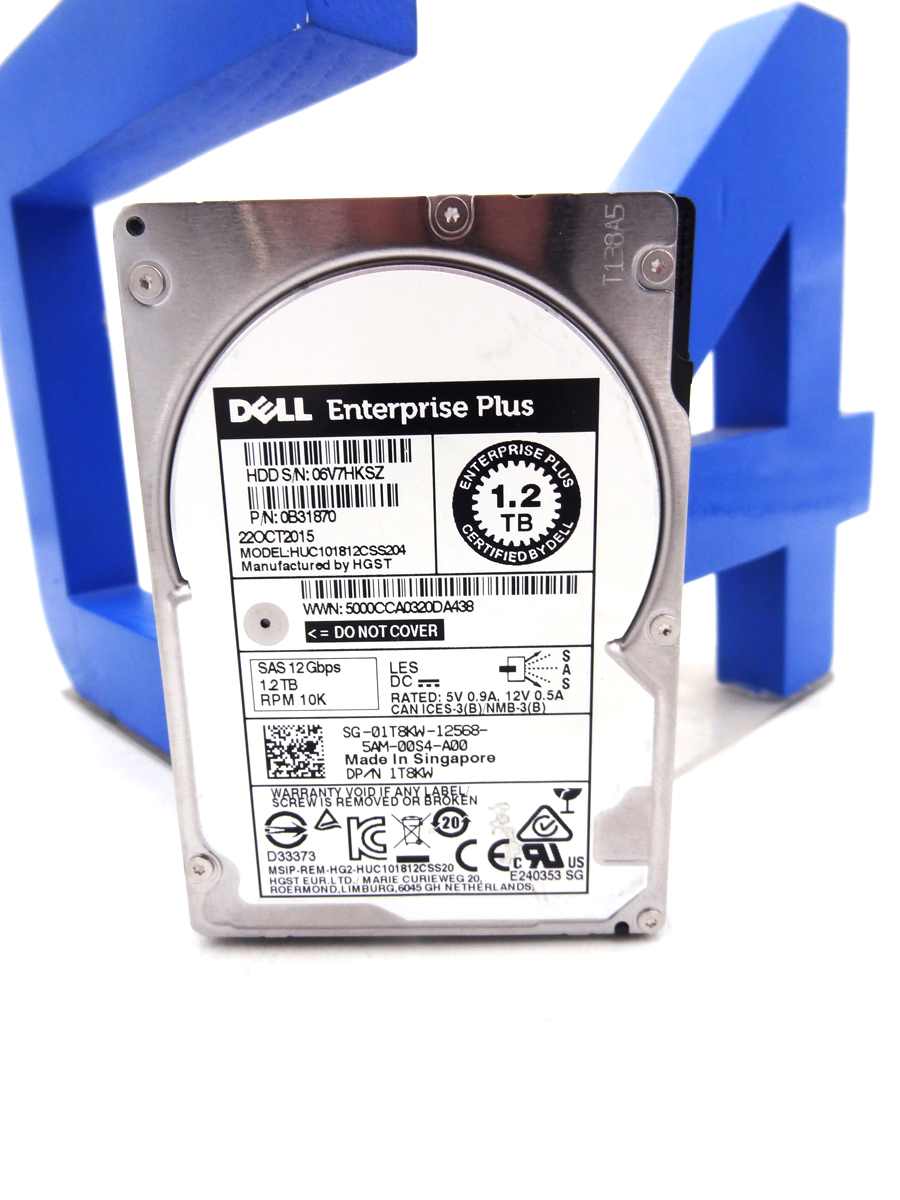 DELL 1T8KW-EQL 1.2TB 10K SAS 2.5 12G EQL