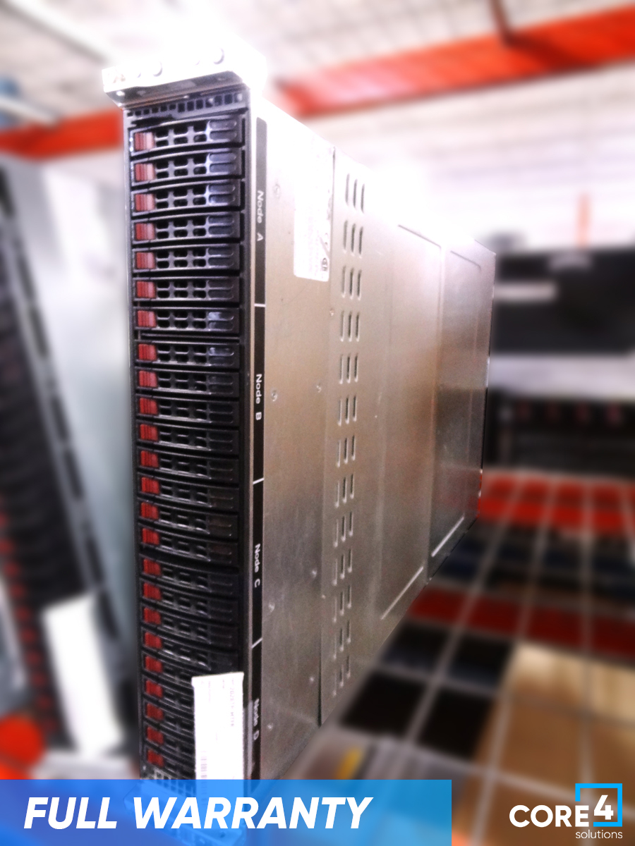 SUPERMICRO 2028TP-HTFR 4-NODE TWINPRO 2x E5-2600 V3/V4 24x2.5in SYSTEM