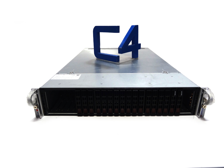 SUPERMICRO 2028U-TNRT+ 2U 24X2.5 V3V4 SERVER 4X NVME