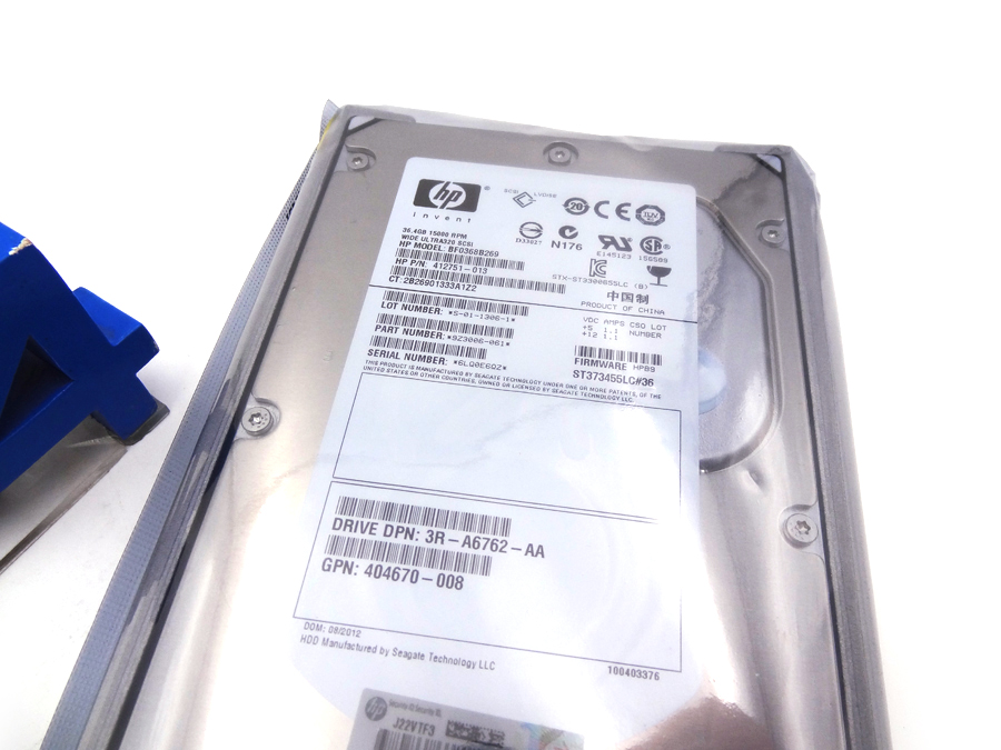 COMPAQ 289041-001 36.4GB U320 10K SCSI HD *New Sealed* - 286713-B22, 271837-003