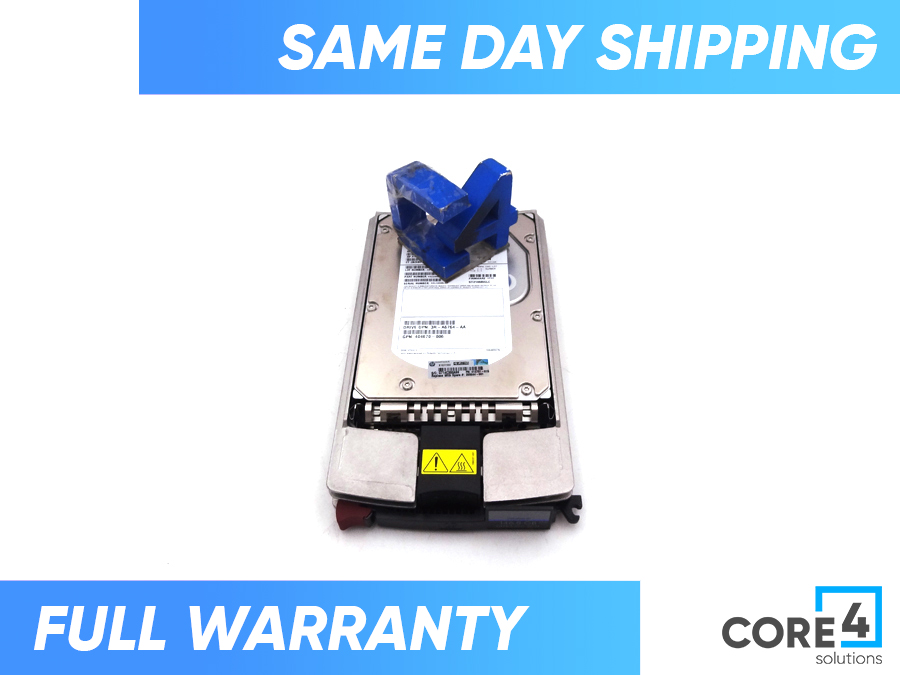 HP 289044-001 146.8GB U320 PLUGGABLE 10K DISK *New Bulk* - 286716-B22, 404670-002