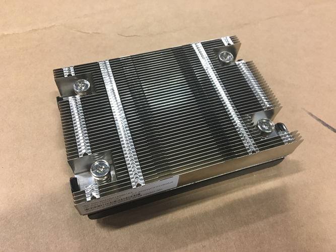 HP 735507-001 HEATSINK (HIGH-END SCREW DOWN, WITH THERMAL GREASE) FOR PROLIANT DL360P GEN8 E5-2637V2 FIO KIT