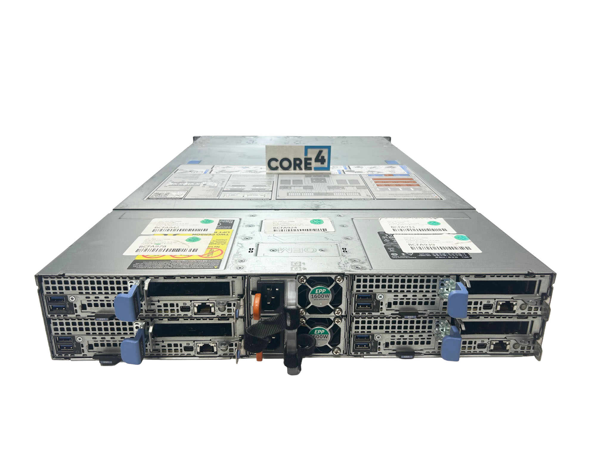 DELL C6400-CHASSIS-24-BAY-SASSATA C6400 24x2.5 SYSTEM - 4x C6420 each w 6-SASSATA