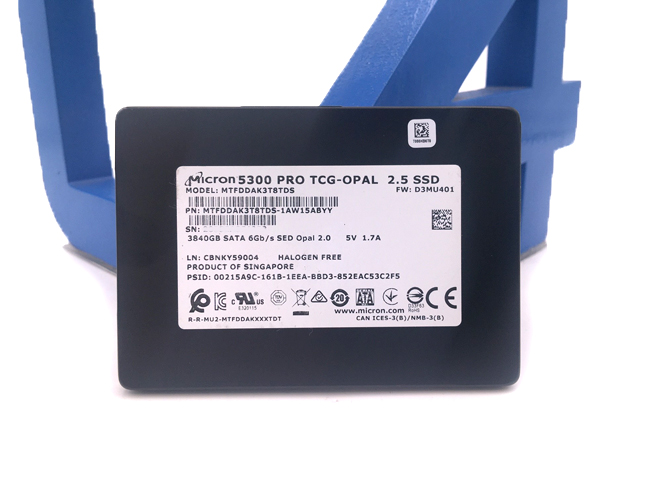 MICRON MTFDDAK3T8TDS 3.84TB SATA MICRON PRO 5300 2.5 6GBPS SSD