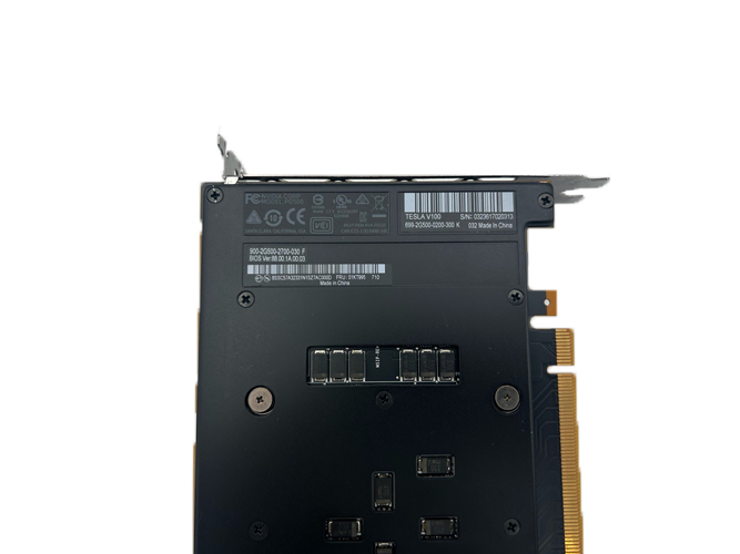 NVIDIA 699-2G500-0200-300 NVIDIA TESLA V100 VOLTA GPU ACCELERATOR 16GB HBM2 640 TENSOR