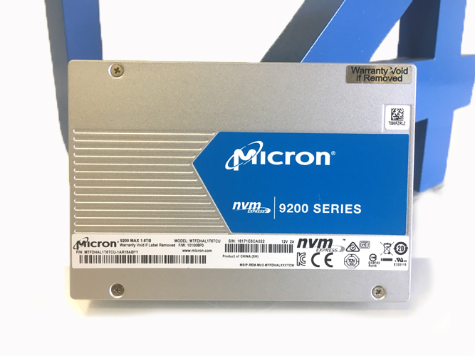 MISC MTFDHAL1T6TCU 1.6TB MICRON 9200 MAX NVME 2.5 SSD"