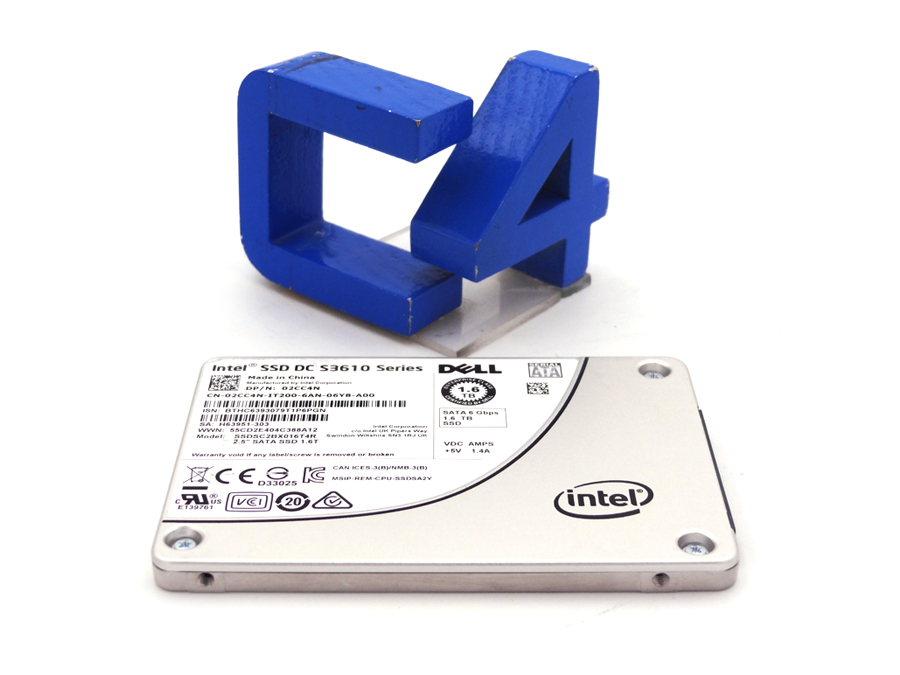 DELL 2CC4N 1.6TB MU MLC SATA 6GBPS 2.5 SSD