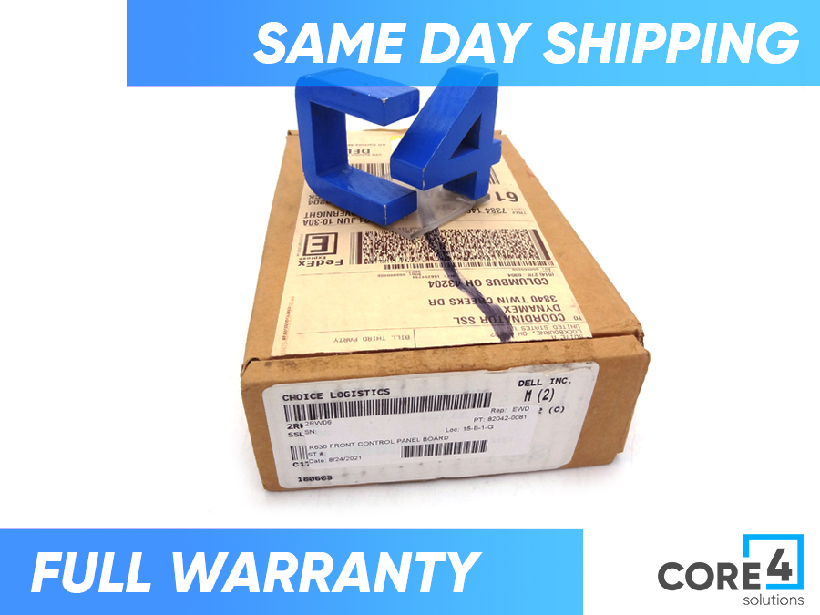DELL 2RW06 R630 FRONT CONTROL PANEL BOARD