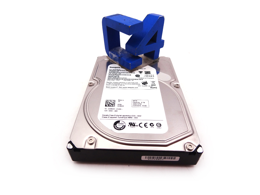 DELL 2WK2D 2TB 7200RPM SATA-6GBPS 64MB 3.5IN HD 