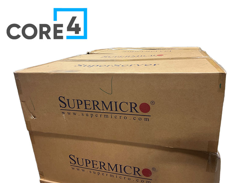 SUPERMICRO 3015MR-H8TNR 8-NODE RYZEN 16x 3.5 MICROCLOUD SYSTEM