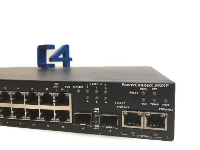 DELL POWERCONNECT 3424P POWERCONNECT 3424P SWITCH