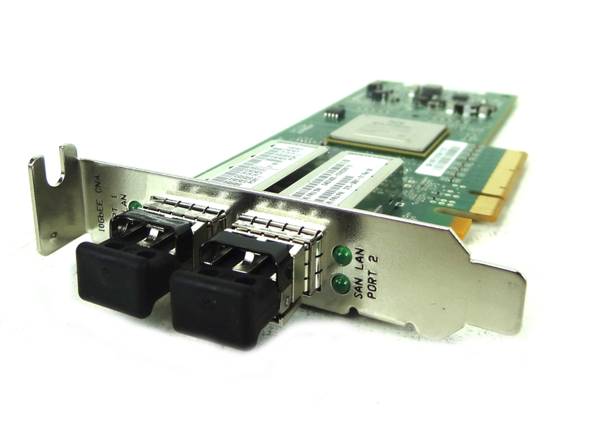 SUN 375-3681 Dual 10-Gigabit Ethernet PCI Express LP SFP+ FCoE CNA - SR