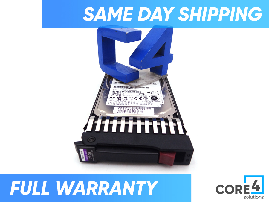 HP 376597-001 72GB 10K SAS HARD DRIVE - 375861-B21, 434916-001