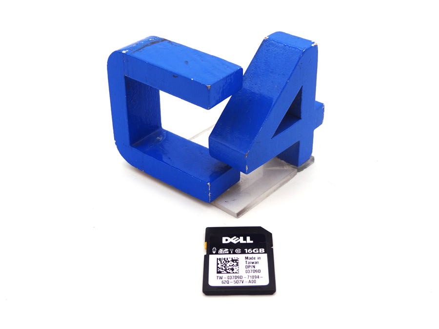 DELL 37D9D 16GB SDHC FLASH CARD - 7GH0Y, H1H8M