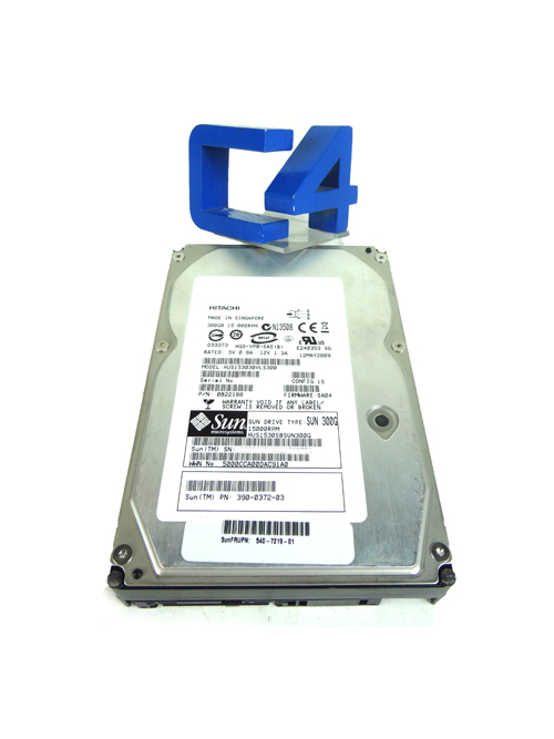 SUN 390-0372 300GB 15K SAS DISK DRIVE