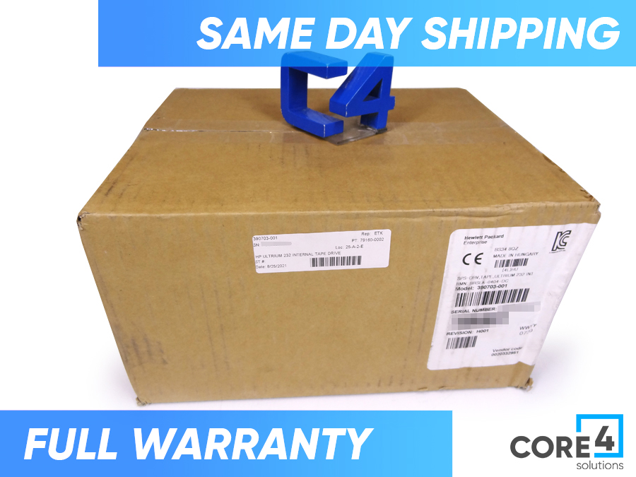 HP 390703-001 ULTRIUM 232 INTERNAL TAPE DRIVE *New Sealed* - DW064A