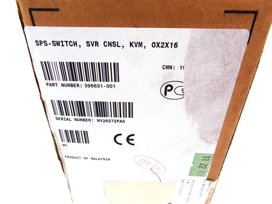 HP 396631-001 0X2X16 KVM SWITCH *New Sealed* - 336045-B21