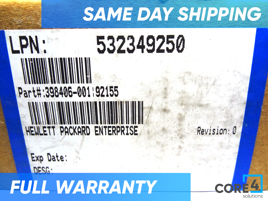 HP 398406-001 ML310 G3/G4 SYSTEM FAN *New Bulk*