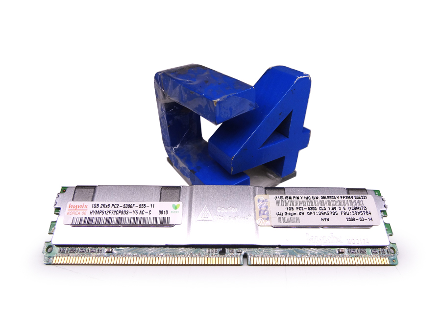 IBM 39M5785 2GB (2 X 1GB) PC2-5300 CL5 ECC DDR2