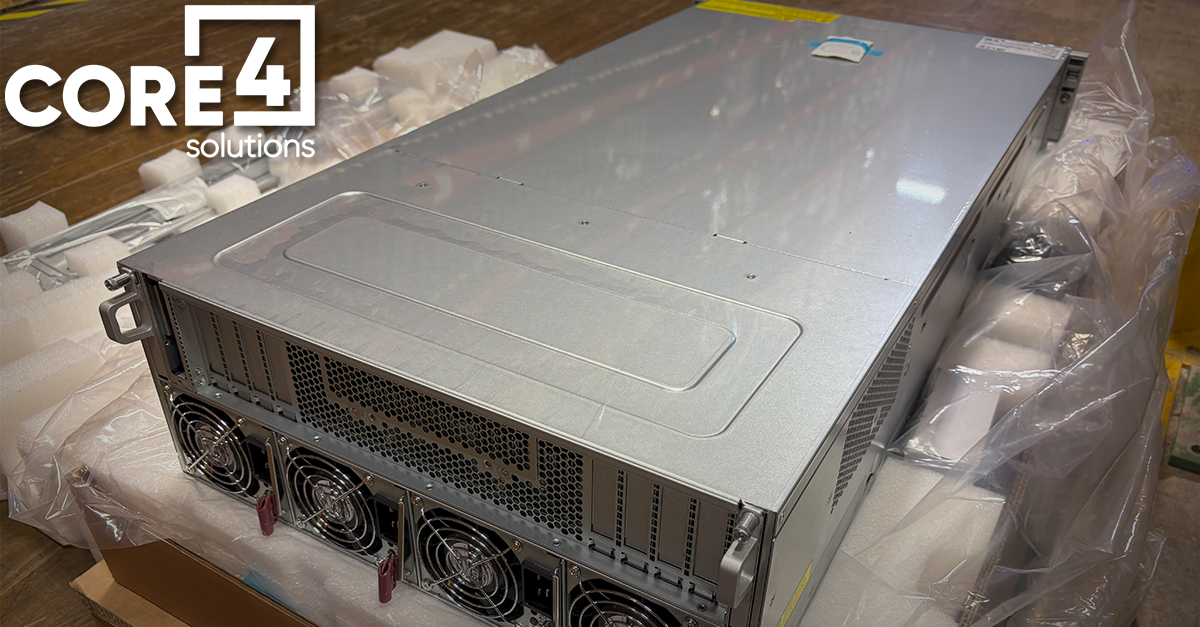 SUPERMICRO 4124GO-NART+ 4U 8x A100 SXM4 GPU SYSTEM