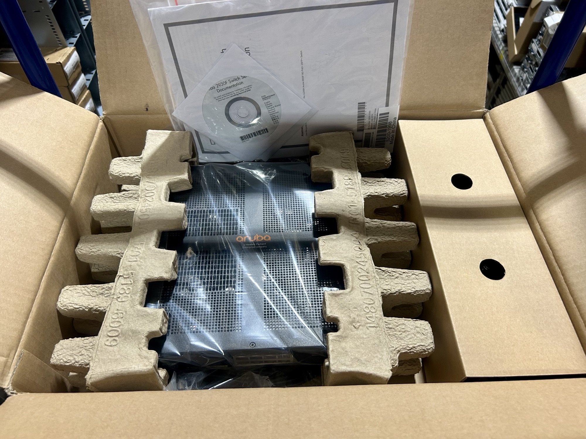 HP JL258A HPE 2930F 8G POE+ 2SFP+ SWITCH