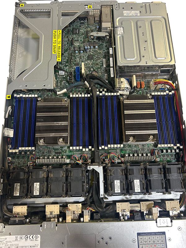 SUPERMICRO AS-1124US-TNRP 1U DP AMD EPYC 12x U.2 NVME 2x 10GB RJ45 SYSTEM