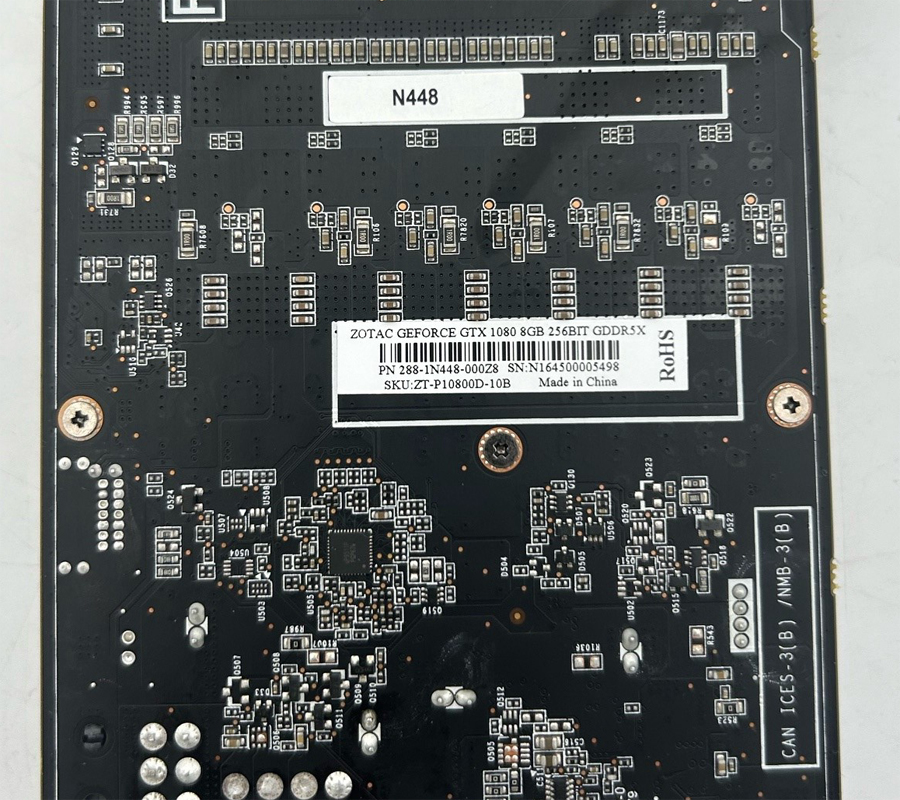 NVIDIA ZT-P10800D-10B ZOTAC GeForce GTX 1080 8GB GDDR5X PCIE3.0